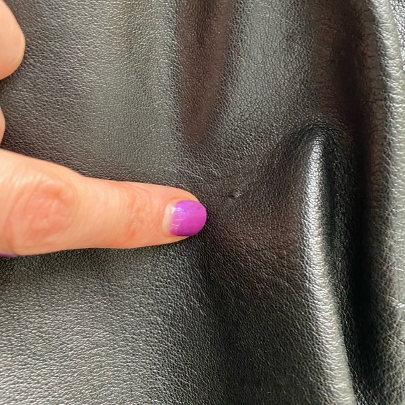 80’s distressed leather jacket - Picture 6 of 10